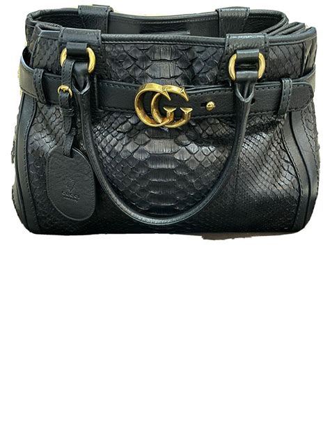 are gucci bags made of animal skin